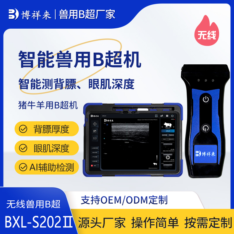 无线猪羊背膘眼肌测定仪BXL-S202Ⅱ 无线猪羊背膘眼肌测定仪BXL-S202Ⅱ